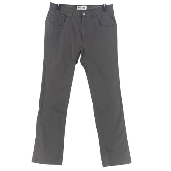 Mountain Khakis Other - Mountain Khakis Commuter Pant Mens 36 x34 Gray Slim Fit Stretch Casual Outdoors